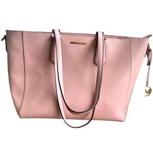 Michael Kors Leather Shoulder Bag Pink